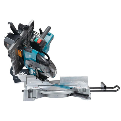 Makita LH001GZ 40V Max XGT Brushless 260mm Table Top Mitre Saw with 2 x 5.0Ah Battery & Charger
