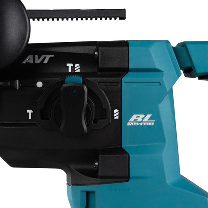 Makita HR010GZ 40V Max XGT Brushless SDS-PLUS Rotary Hammer Drill with 2 x 4.0Ah Battery Charger & Bag